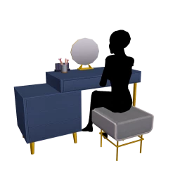 MOD Presentation Makeup Table - interactive