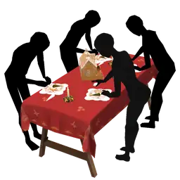 Mod Cookie Decorating Table - Interactive