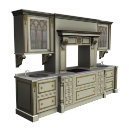 Buckingham Luxurious Mantle with Hob