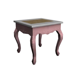 Chic Pink Accent Table
