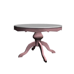 Chic Pink Dining Table