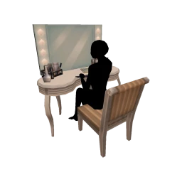 Decor Leading Actor Makeup Table - Interactive