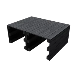 Painted Pallets Dining Table