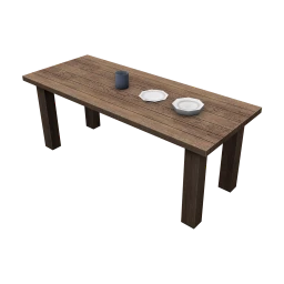 Enchanting Oak Outdoor Table