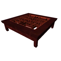 Serenity Lake Oriental Coffee Table