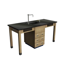 College Science Lab Table