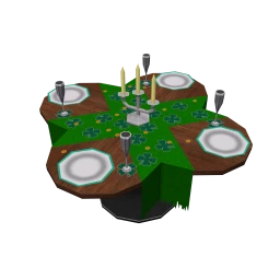 Cosmos St Patricks Feast Table