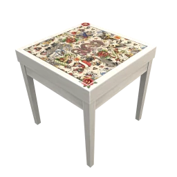 American Traditional Tattoo Coffee Table