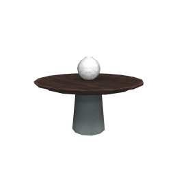 they. Resolved Mahogany Dining Table