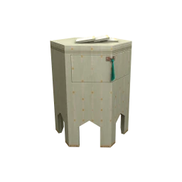 Botanical Narcissus Side Table