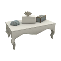 Coastal Saltwater Coral Coffee Table