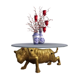 Wanderlust Niu Tiger Mounted Table