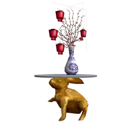 Wanderlust Rabbit Balancing Act Coffee Table