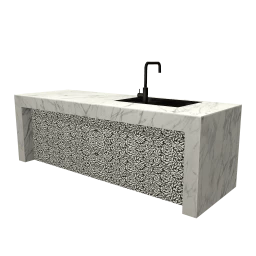 Mezian Kythira Kitchen Island