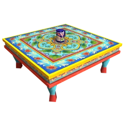 Oaxaca Antonia Painted Coffee Table