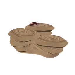 Wanderlust Repurposed Treetrunk Coffee Table