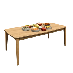 Terracotta Arrábida Garden Dining Table