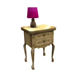 Mobba-Ton Tropicana Bedside Table - Flamingo