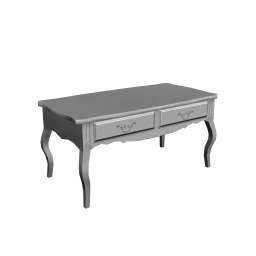 Chic White Coffee Table