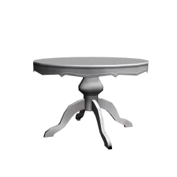 Chic White Dining Table