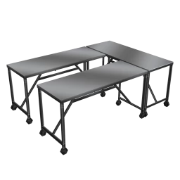 Vault Architecture Desk Trio - Minimal