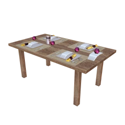 Decorated Festive Dining Table - Celebrate