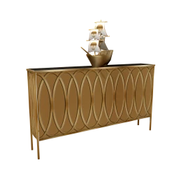 Black Hues Idyllic Console Table