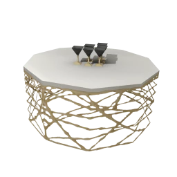 Black Hues Splendor Outdoor Table