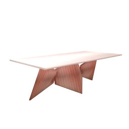 Rose Hues Capital Dining Table