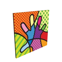 Hand Pop Art Painting