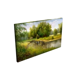 Riverside Farmland Landscape