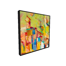 Cascade Abstract Painting