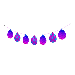Balloon Bunting (Electric Dream)