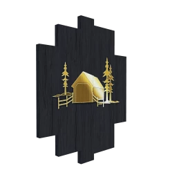 Chrome Farm Wall Art