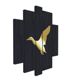 Chrome Duck Wall Art