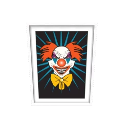 Cosmos Terrifying Clown Poster