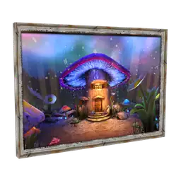 Cosmos Winter Fairy Party Souvenier Painting