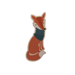 Autumn Fox Sticker