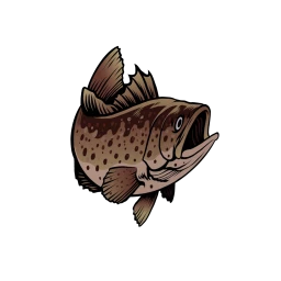 Trout Sticker
