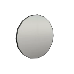 Oversized Frame Mirror - Black