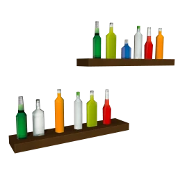 Eclectic Bar Shelving