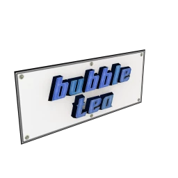 Bubble Tea Bright Sign