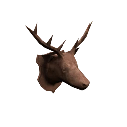 Mamlorn Carved Wood Stag Head