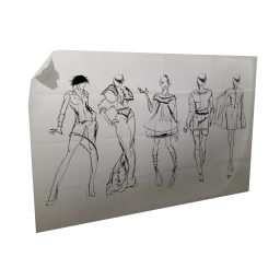 Dream House Catwalk Models Wall Art