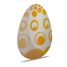 Gold Sands Egg Sticker