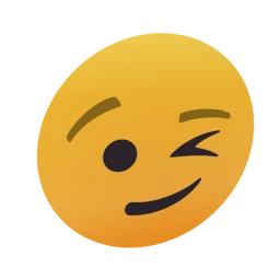 Emoji Sticker - Wink