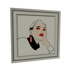 Framed Print - Supermodel Love