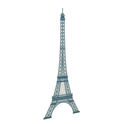 Eiffel Tower Wall Sticker