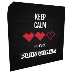 "Keep Calm And Play Games" Poster