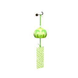 Bon Festival Lantern (Green)